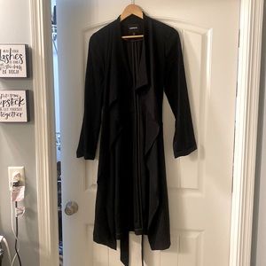 Express Spring/Fall long tie coat